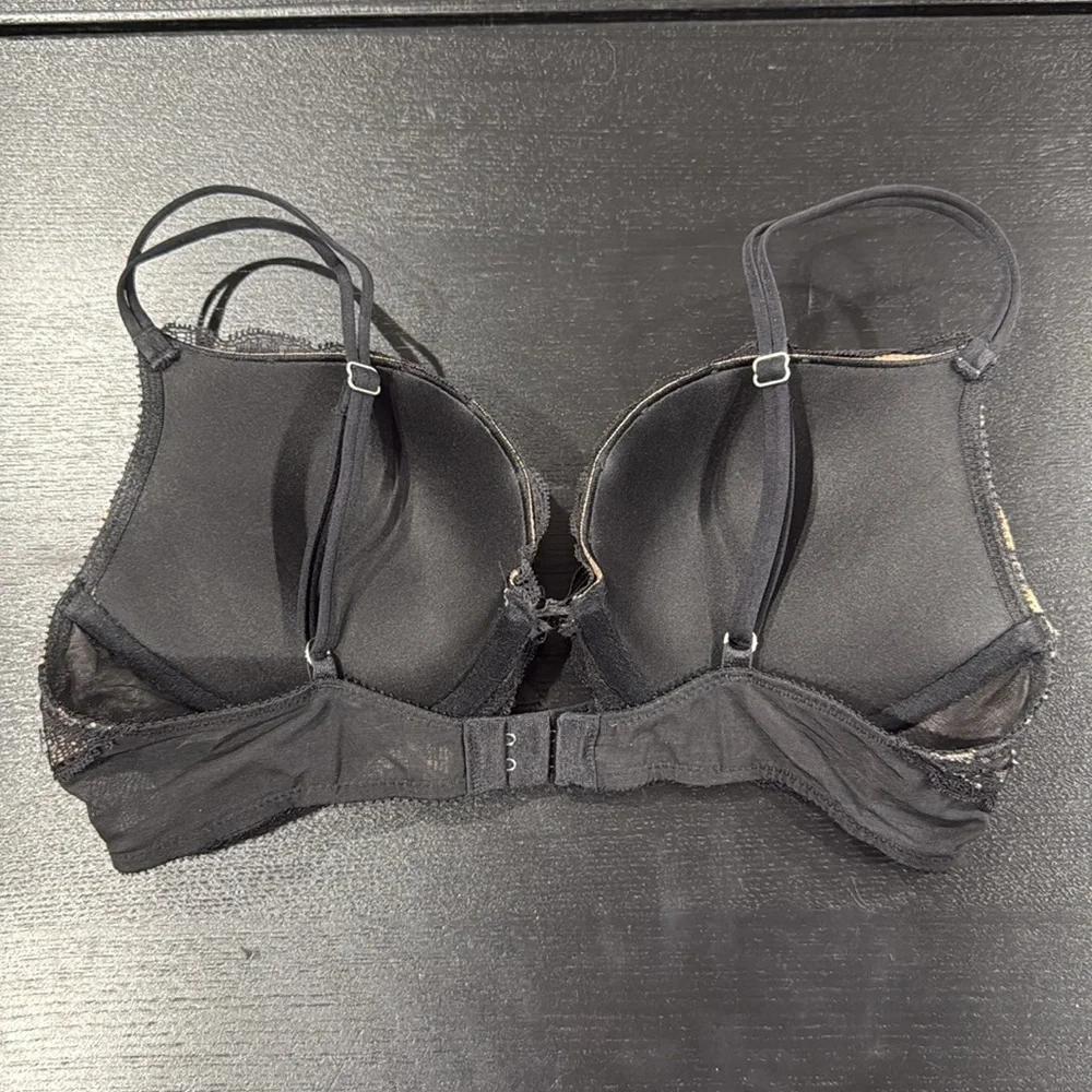 Victoria's Secret Black and Tan Lace Intimates Set - Picture 4 of 12